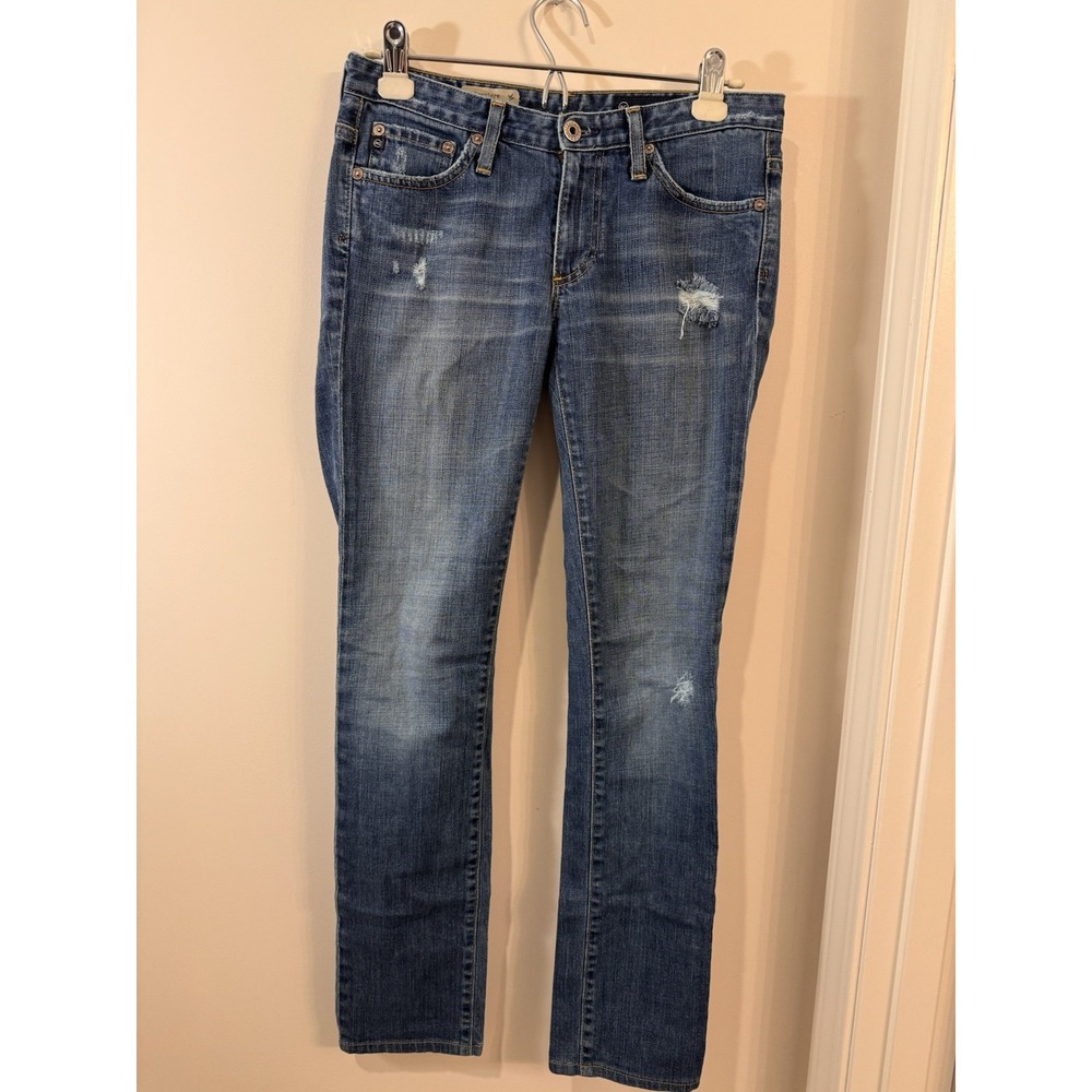 AG Adriano Goldschmied sz 26 The Premiere Skinny Straight Jean Stretch